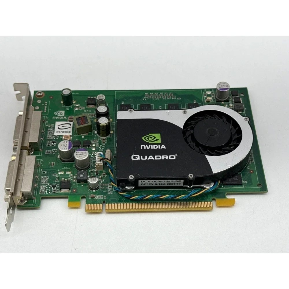 NVIDIA QUADRO FX 570 GRAPHICS CARD 256MB S/N: 0323009018678 Apparel Clothing New